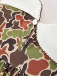 Load image into Gallery viewer, Duck Camo Embroidered Duck Girl Dress Short Sleeves

