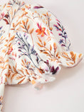 Load image into Gallery viewer, Fall Floral Puff Sleeve Ruffle Girls Dress
