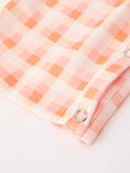 Load image into Gallery viewer, Halloween Pumpkin Plaid Boys JonJon
