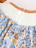 Load image into Gallery viewer, Fall Floral Smocked Girls Bloomer Set
