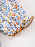 Load image into Gallery viewer, Fall Floral Smocked Girls Dress
