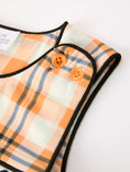 Load image into Gallery viewer, Halloween Plaid Boys JonJon Romper
