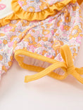 Load image into Gallery viewer, Halloween Pumpkin Floral Girls Dress
