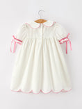 Load image into Gallery viewer, Pink Cross Bishop Christening Girls Dress
