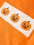 Load image into Gallery viewer, Halloween Pumpkin Plaid Boys Pants Set

