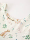 Load image into Gallery viewer, Puppy Floral Twirl Girls Dress
