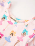 Load image into Gallery viewer, Fall Colorful Ballet Character Girls Long Sleeve Twirl Dress

