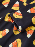 Load image into Gallery viewer, Halloween Candy Corn Girls Long Sleeve Twirl Dress
