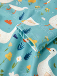 Load image into Gallery viewer, Fall Goose Print Girls Long Sleeve Twirl Dress
