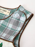 Load image into Gallery viewer, Plaid Moose Smocked Baby Boy JonJon

