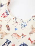 Load image into Gallery viewer, Fall Dog Print Girls Long Sleeve Twirl Dress
