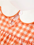 Load image into Gallery viewer, Thanksgiving Halloween Pumpkin Puff Sleeve Girls Bloomer Set
