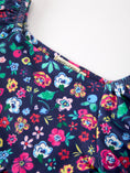 Load image into Gallery viewer, Fall Vintage Wildflower Puff Sleeve Girls Dress
