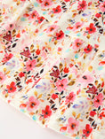 Load image into Gallery viewer, Fall Vintage Floral Puff Sleeve Girls Dress
