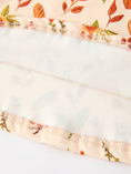 Load image into Gallery viewer, Fall Pumpkin Floral Girls Twirl Dress Long Sleeve
