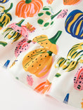 Load image into Gallery viewer, Halloween Pumpkin Print Girls Ruffle Hem Dress
