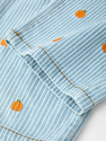 Load image into Gallery viewer, Halloween Thanksgiving Pumpkin Embroidered Girls Flare Pants
