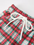 Load image into Gallery viewer, Christmas Tree Plaid Boys Set Long Sleeve Top Pants
