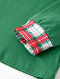 Load image into Gallery viewer, Christmas Tree Plaid Boys Set Long Sleeve Top Pants
