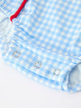 Load image into Gallery viewer, Christmas Santa Embroidered Boys Jon Jon Peter Pan Collar
