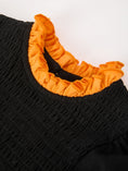 Load image into Gallery viewer, Girls Halloween Dog Pumpkin Black Bloomers Set
