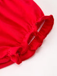 Load image into Gallery viewer, Fall Plaid Girl Set Petal Collar Puff Sleeve Bloomer
