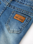 Load image into Gallery viewer, Girls Denim Leggings Ruffle Bell Bottom Pants
