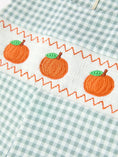 Load image into Gallery viewer, Halloween Thanksgiving Pumpkin Embroidered Baby Boy JonJon

