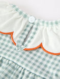 Load image into Gallery viewer, Halloween Thanksgiving Embroidered Pumpkin Girls Bloomer Set
