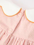 Load image into Gallery viewer, Halloween Pumpkin Applique Girls Puff Sleeve Dress
