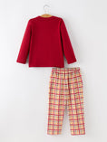 Load image into Gallery viewer, Boy Thanksgiving Pumpkin Turkey Maple Leaf Outfit Set
