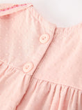 Load image into Gallery viewer, Fall Baby Girl Pink Peter Pan Collar Embroidered Bloomer Set
