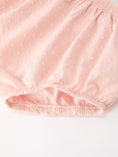 Load image into Gallery viewer, Fall Baby Girl Pink Peter Pan Collar Embroidered Bloomer Set
