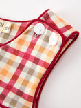 Load image into Gallery viewer, Boy Thanksgiving Pumpkin Turkey Maple Leaf Plaid Jonjon
