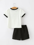 Load image into Gallery viewer, Halloween Ghost Smocked Embroidered Tee Boys Short Set
