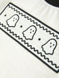 Load image into Gallery viewer, Halloween Ghost Smocked Embroidered Tee Boys Short Set
