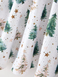 Load image into Gallery viewer, Girls Christmas Tree & Star Ribbed Print Twirl Dress
