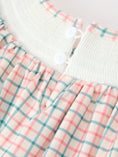 Load image into Gallery viewer, Girls Christmas Plaid Smocked Bloomers Set with Tree Embroidery
