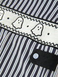 Load image into Gallery viewer, Halloween Ghost Smocked Boys Jon Jon Embroidered Romper

