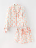 Load image into Gallery viewer, Mommy and Me Fall Pumpkin Print Pajama Set
