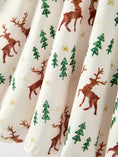Load image into Gallery viewer, Christmas Girls Deer & Pine Tree Holiday Twirl Dress
