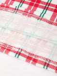 Load image into Gallery viewer, Red Christmas Plaid Wreath Embroidered Girl Dress
