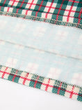 Load image into Gallery viewer, Baby Girl Christmas Plaid Embroidered Dress Wreath Collar
