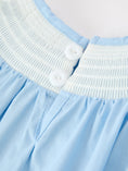 Load image into Gallery viewer, Christmas Nativity Smocked Baby Bubble Romper
