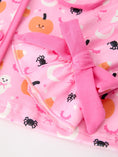 Load image into Gallery viewer, Halloween Pumpkin Ghost Print Girls Pajama Set Long Sleeve Top and Shorts

