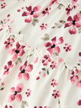 Load image into Gallery viewer, Floral Ruffle Girls Dress Puff Sleeve Party Dress
