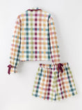 Load image into Gallery viewer, Mommy and Me Fall Plaid  Pajama Set
