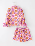 Load image into Gallery viewer, Mommy & me Halloween Pumpkin Pajama Set
