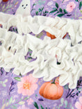 Load image into Gallery viewer, Halloween Ghost Pumpkin Girls Romper Ruffle Zipper
