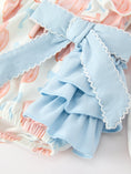 Load image into Gallery viewer, Halloween Thanksgiving Baby Girls Pumpkin Bow Ruffle Bubble Romper
